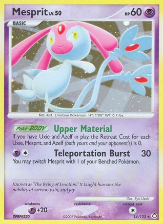 Mesprit (14) Holofoil - Mysterious Treasures