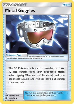 Metal Goggles (148) Reverse Holofoil - Team Up
