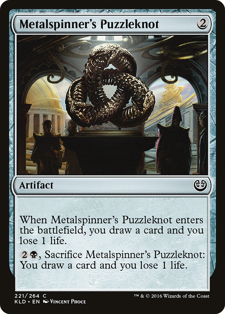 Metalspinner's Puzzleknot (221) Foil - Kaladesh