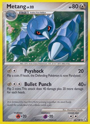 Metang (65) Reverse Holofoil - Legends Awakened