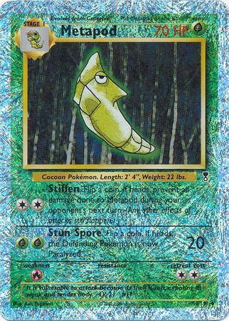 Metapod (54) Reverse Holofoil - Legendary Collection