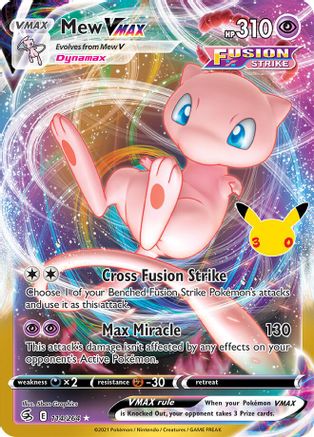 Mew VMAX (Classic Collection) (114) Holofoil - 30th Celebration