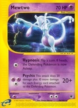 Mewtwo (56) Reverse Holofoil - Expedition