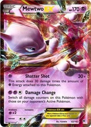 Mewtwo EX (62) Holofoil - BREAKthrough