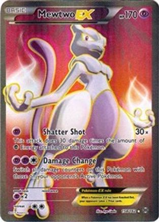 Mewtwo EX (Full Art) (158) Holofoil - BREAKthrough