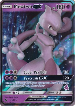 Mewtwo GX (Mewtwo) (31) Holofoil - Battle Academy