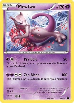 Mewtwo (XY101) Holofoil - Black Star Promos