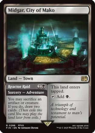Midgar, City of Mako (286) Foil - FINAL FANTASY