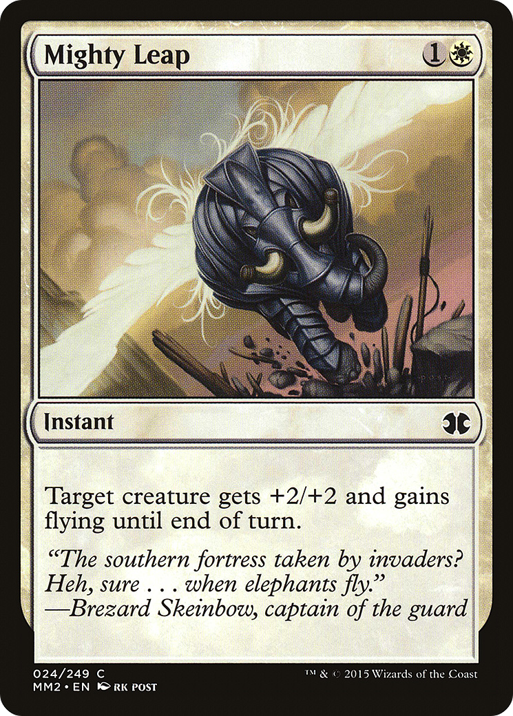 Mighty Leap (024) Foil - Modern Masters 2015