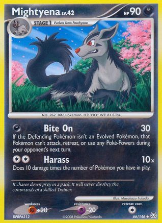Mightyena (66) Reverse Holofoil - Legends Awakened
