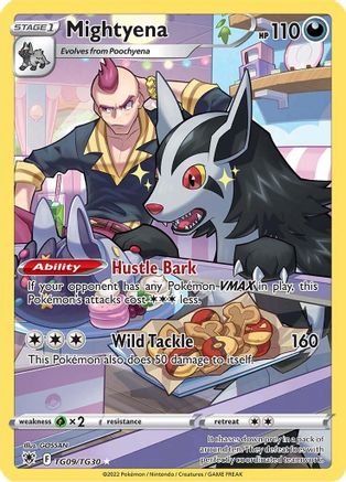 Mightyena (TG09) Holofoil - Astral Radiance