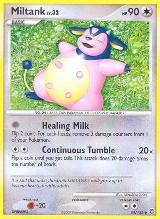 Miltank (55) Reverse Holofoil - Secret Wonders