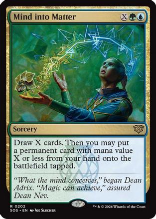 Mind into Matter (202) Foil - Secrets of Strixhaven