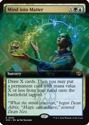 Mind into Matter (Extended Art) (352) Foil - Secrets of Strixhaven