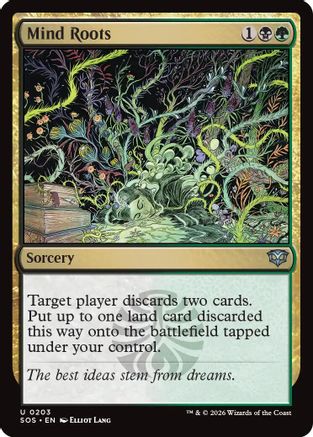 Mind Roots (203) Foil - Secrets of Strixhaven