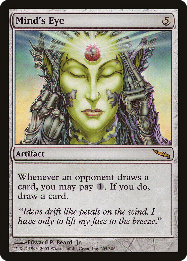 Mind's Eye (205) Foil - Mirrodin