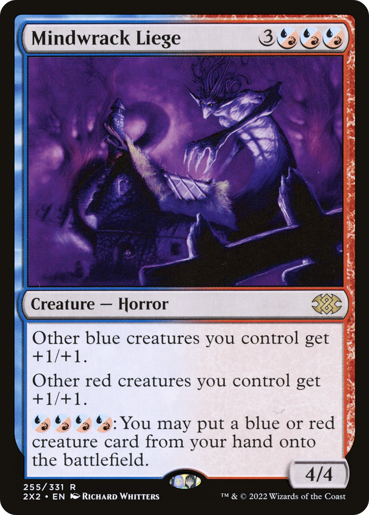 Mindwrack Liege (255) Foil - Double Masters 2022