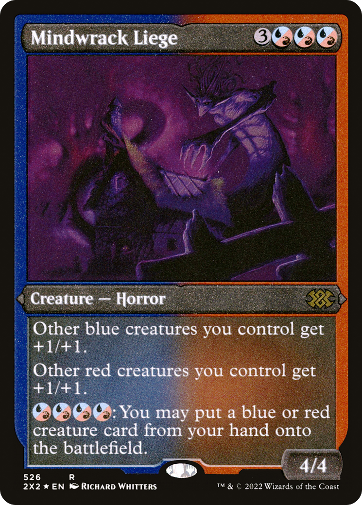 Mindwrack Liege (526) Etched Foil - Double Masters 2022