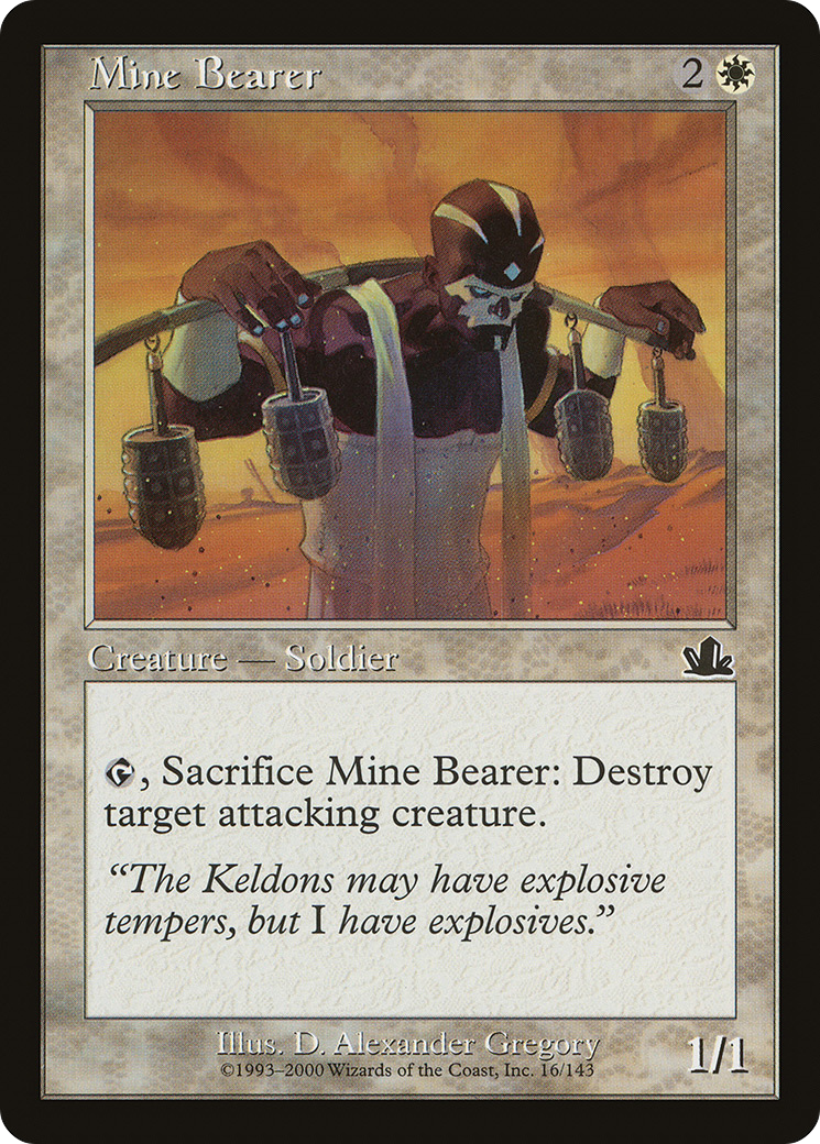 Mine Bearer (016) Foil - Prophecy