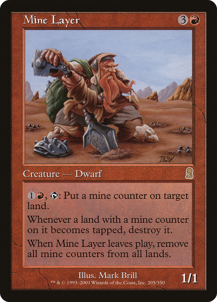 Mine Layer (205) Foil - Odyssey