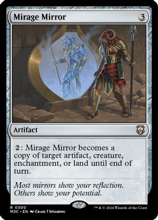 Mirage Mirror (300) Ripple Foil - Commander: Modern Horizons 3