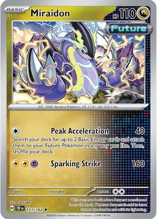 Miraidon (121) Reverse Holofoil - Temporal Forces