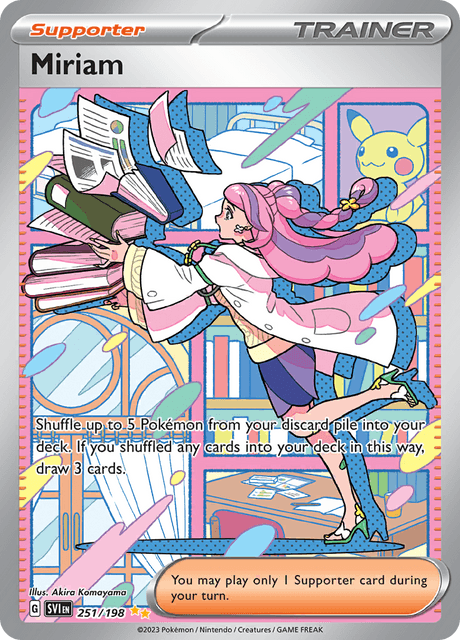 Miriam (Alternate Full Art) (251) Holofoil - Scarlet & Violet