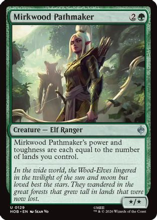 Mirkwood Pathmaker (129) Foil - The Hobbit