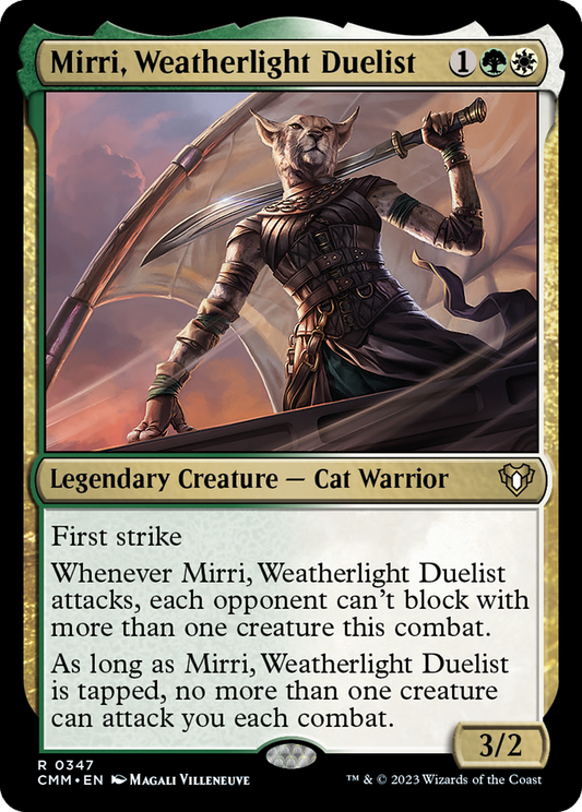 Mirri, Weatherlight Duelist (347) Foil - Commander Masters