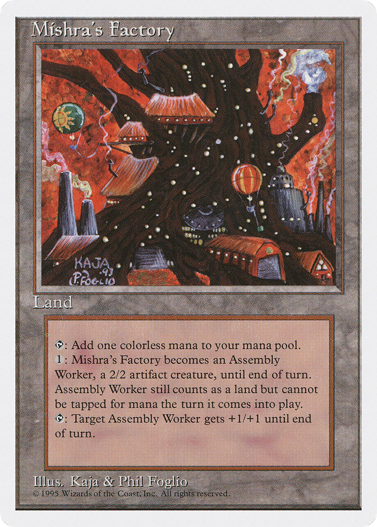 Mishra's Factory - Fourth Edition