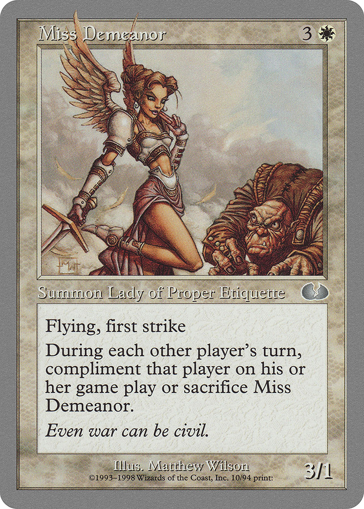 Miss Demeanor (010) - Unglued