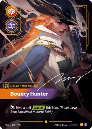 Miss Fortune – Bounty Hunter (Signature) (309) Foil - Origins