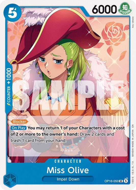 Miss Olive (OP16-050)