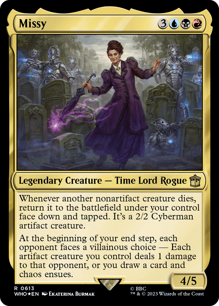 Missy (613) Surge Foil - Doctor Who