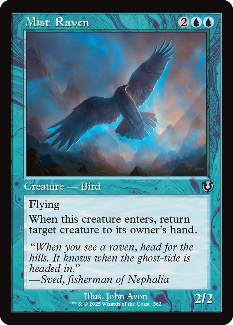 Mist Raven (Retro) (362) - Innistrad Remastered