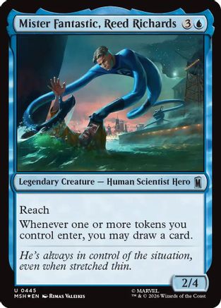 Mister Fantastic, Reed Richards (445) Surge Foil - Marvel Super Heroes