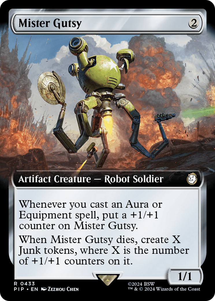 Mister Gutsy (Extended Art) (433) - Fallout