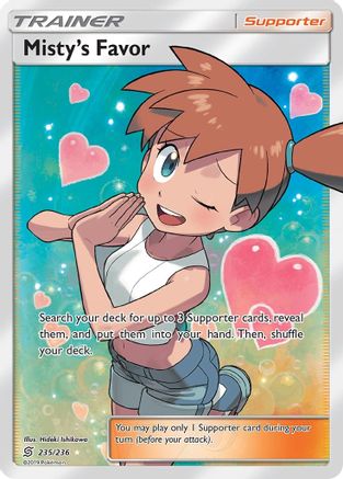 Misty's Favor (Full Art) (235) Holofoil - Unified Minds