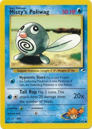 Misty's Poliwag (87) (Unlimited) - Gym Heroes
