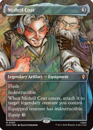 Mithril Coat (Borderless) (083) Surge Foil - The Hobbit: Eternal-Legal