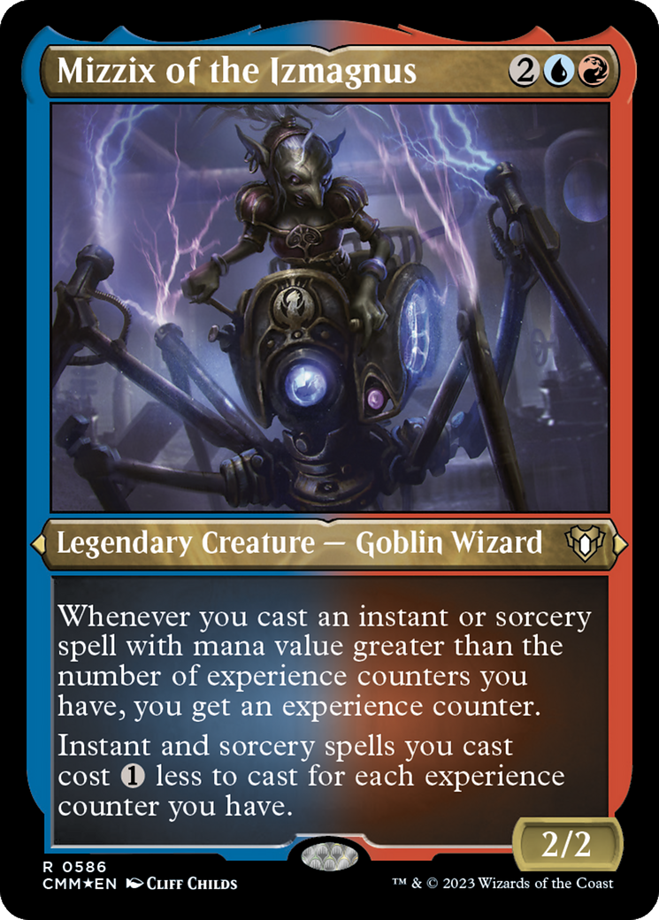 Mizzix of the Izmagnus (586) Etched Foil - Commander Masters