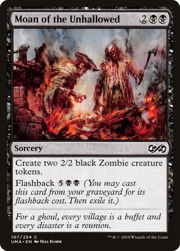 Moan of the Unhallowed (107) - Ultimate Masters Foil
