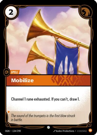 Mobilize (134) Foil - Origins