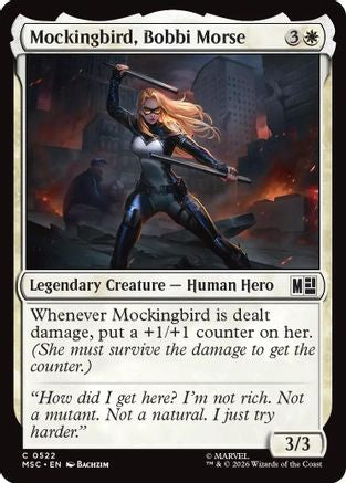 Mockingbird, Bobbi Morse (522) - Commander: Marvel Super Heroes