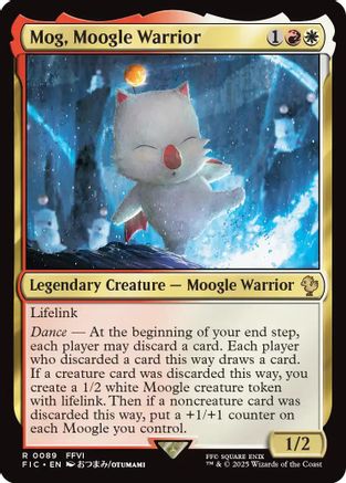 Mog, Moogle Warrior (089) - Commander: FINAL FANTASY