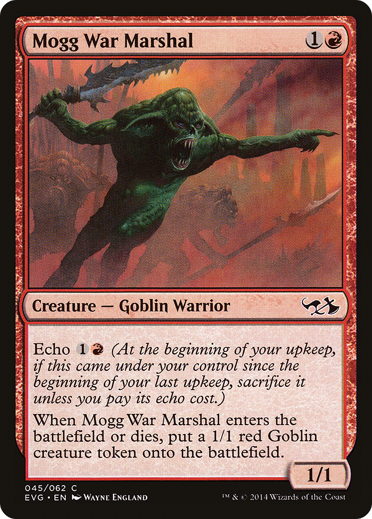 Mogg War Marshal (045) - Duel Decks Anthology: Elves vs. Goblins