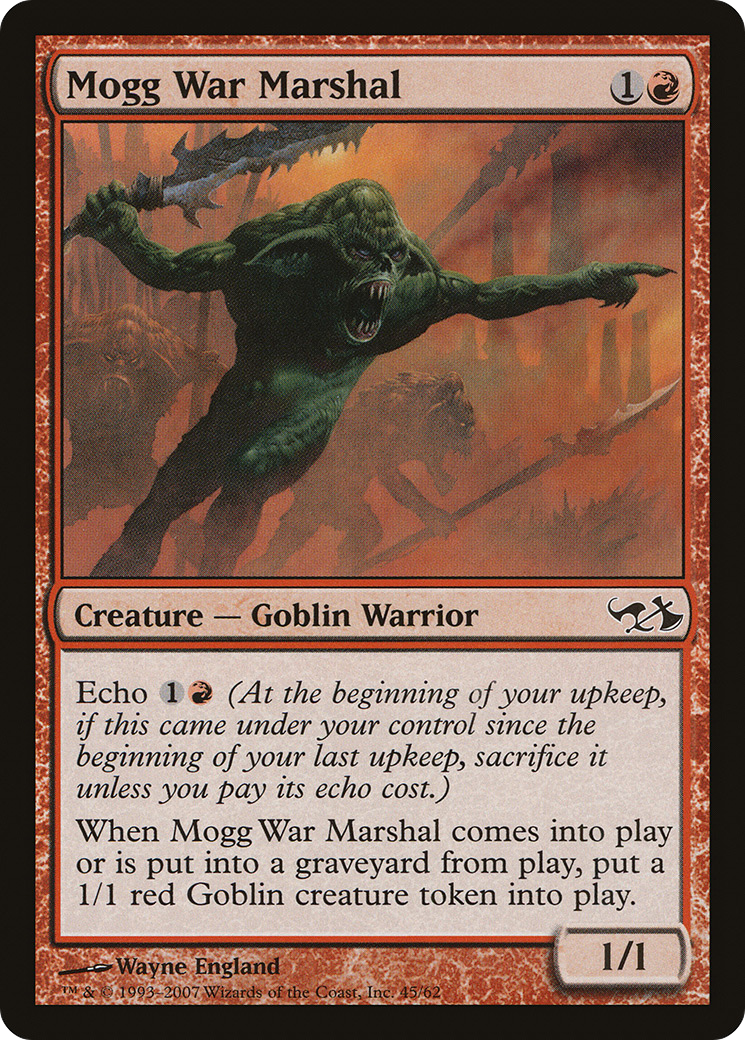 Mogg War Marshal (045) - Duel Decks: Elves vs. Goblins