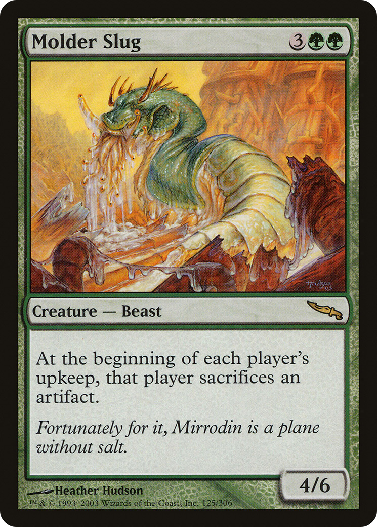 Molder Slug (125) Foil - Mirrodin