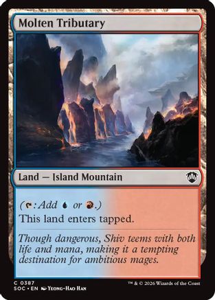 Molten Tributary (387) - Commander: Secrets of Strixhaven