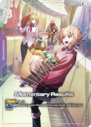 Momentary Respite (R+) (GD02-112) Holofoil - Dual Impact
